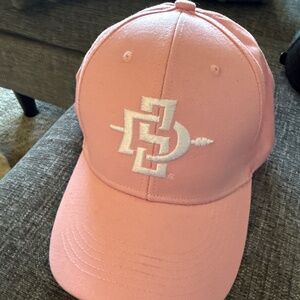 Pink SDSU hat